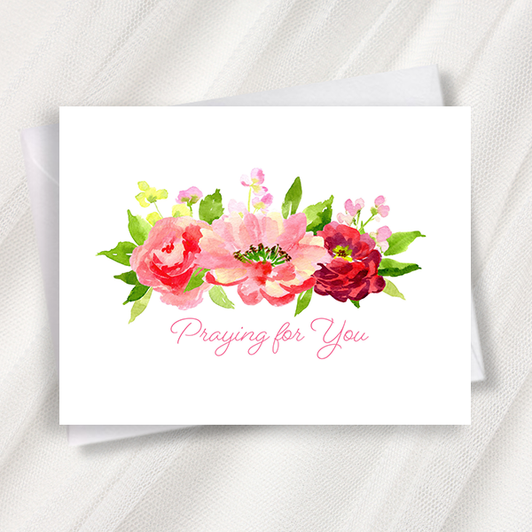 praying for you greeting card