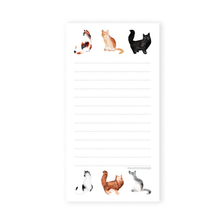 cat lover notepad