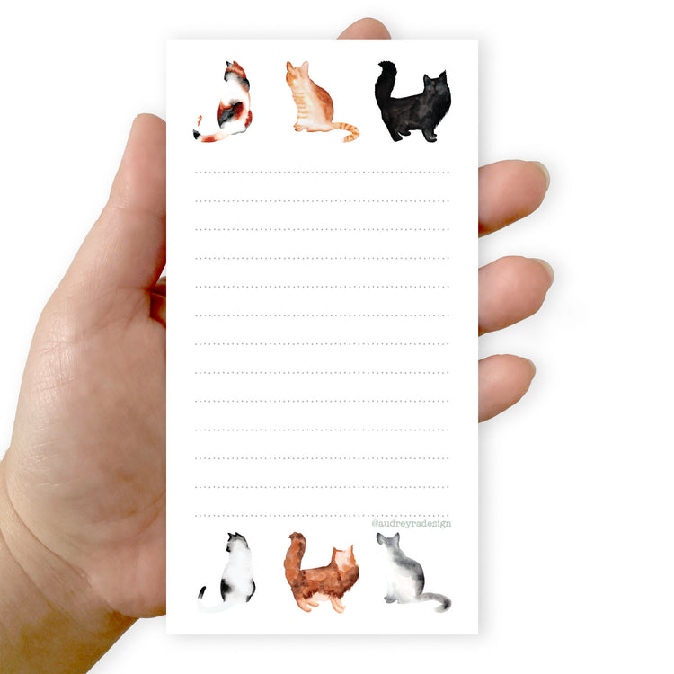 cat lover notepad