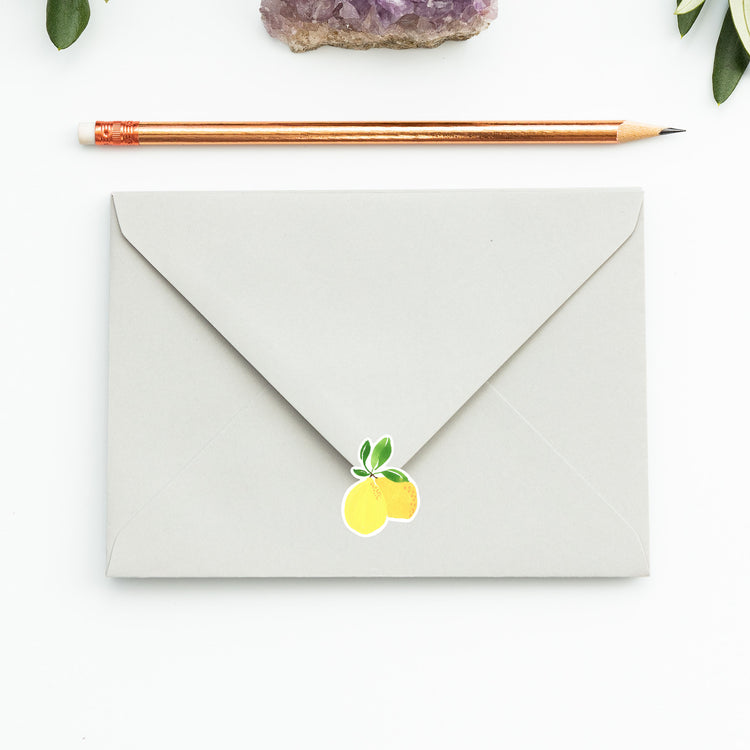 fruit (variety) gouache illustration stickers