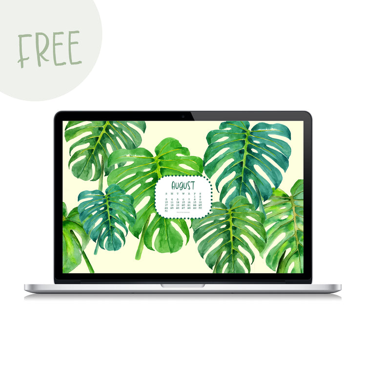 august 2025 digital wallpaper freebie