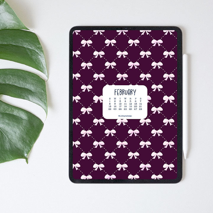 february 2026 digital wallpaper freebie