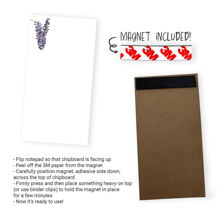 poppies notepad