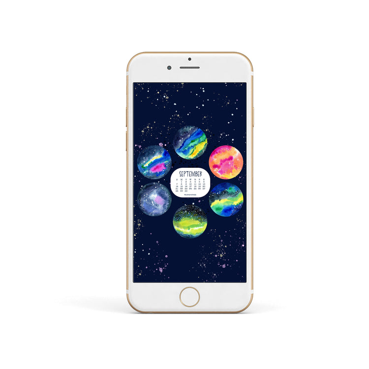 september 2025 digital wallpaper freebie