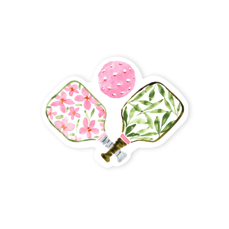 pickleball paddles sticker