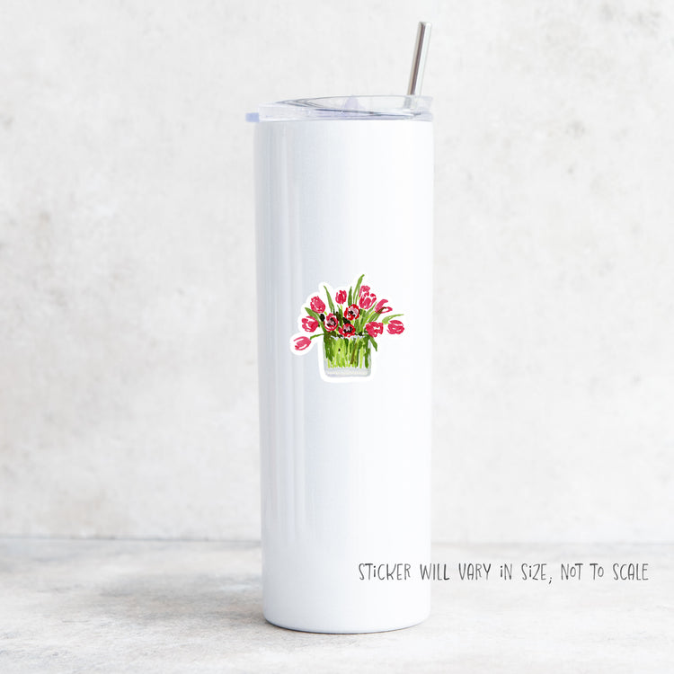 tulip arrangements sticker