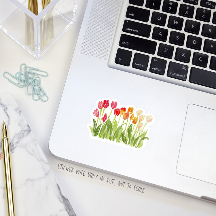 tulip arrangements sticker