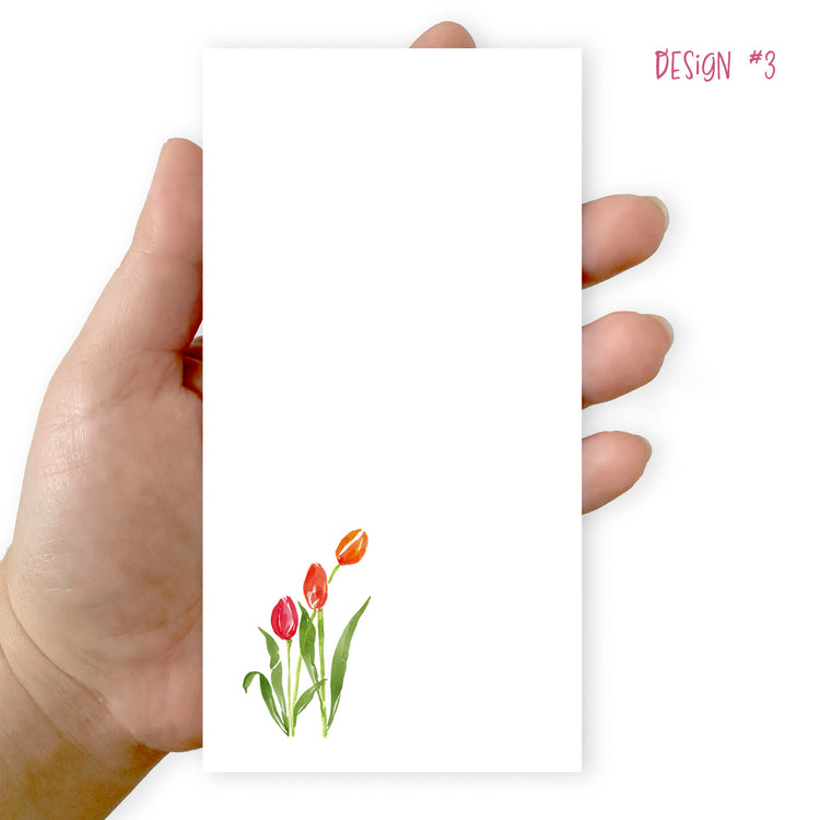 tulips notepad