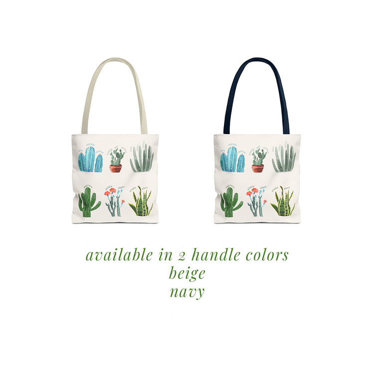 tote bag: cacti & succulents 🛍️