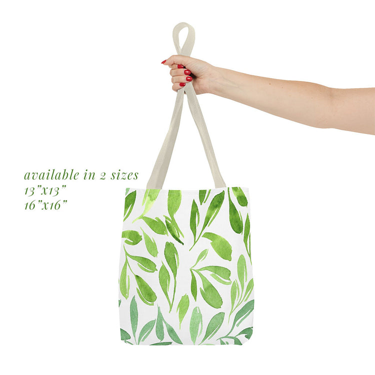 tote bag: greenery 🛍️