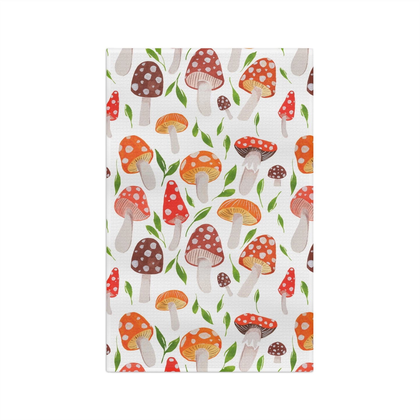 tea towel: autumn mushrooms 🛍️