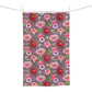 bright florals: mauve tea towel 🛍️