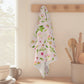 dainty florals: pink tea towel 🛍️