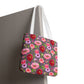 bright florals: mauve tote bag 🛍️