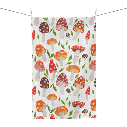 tea towel: autumn mushrooms 🛍️