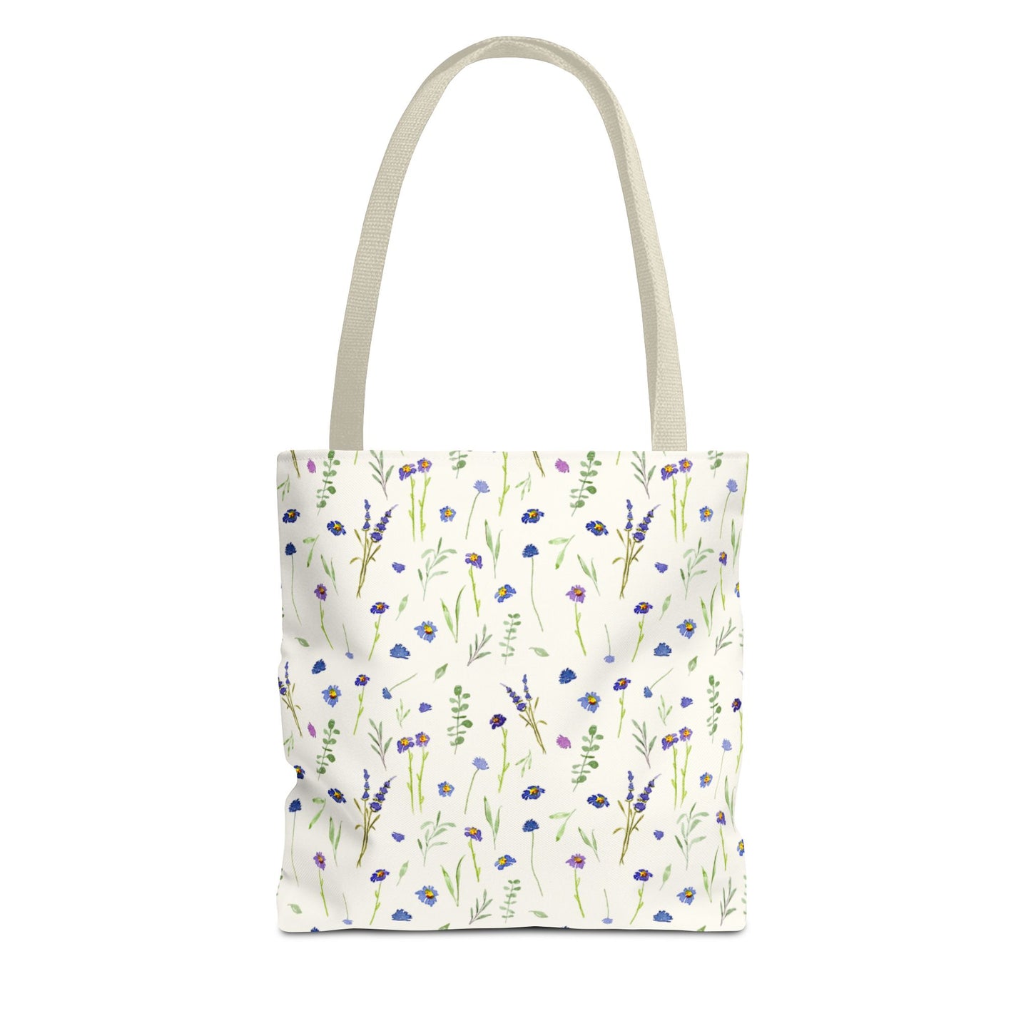 blue wildflowers: tote bag 🛍️