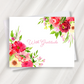 with gratitude greeting card