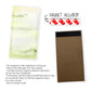 green abstract notepad