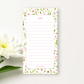 dainty florals notepad