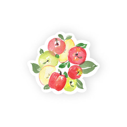 apple wreath sticker