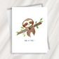 hang in there greeting card