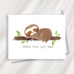 i promise you'll sleep again greeting card