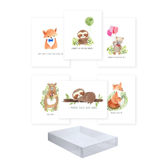 baby collection greeting card set