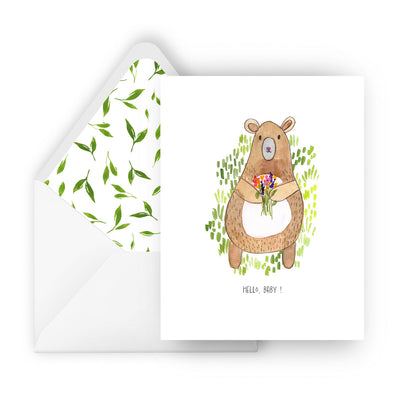 hello, baby greeting card