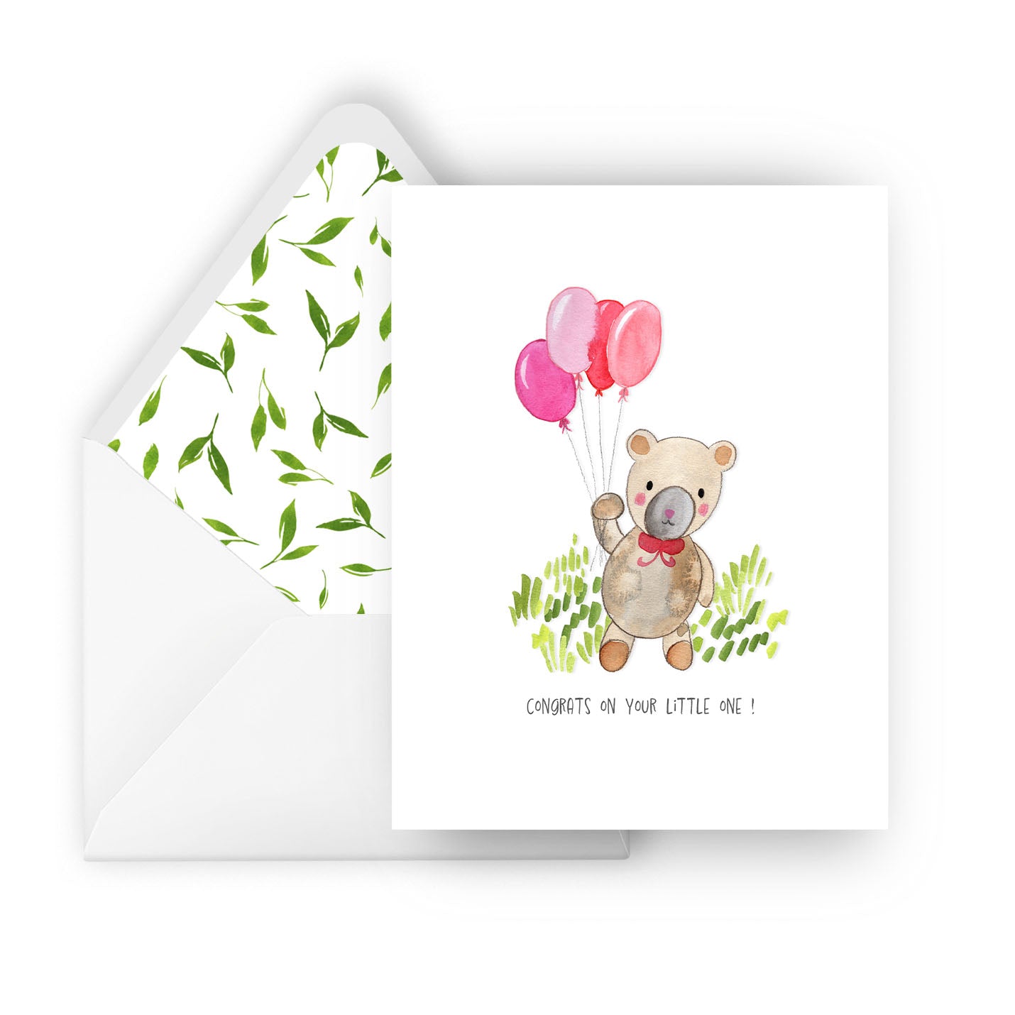 baby collection greeting card set