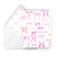 thank you ribbon bows greeting card