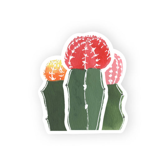 moon cactus sticker
