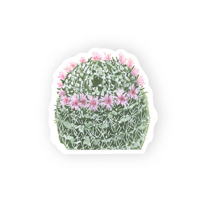 old lady cactus sticker