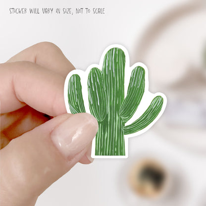 saguaro cactus sticker