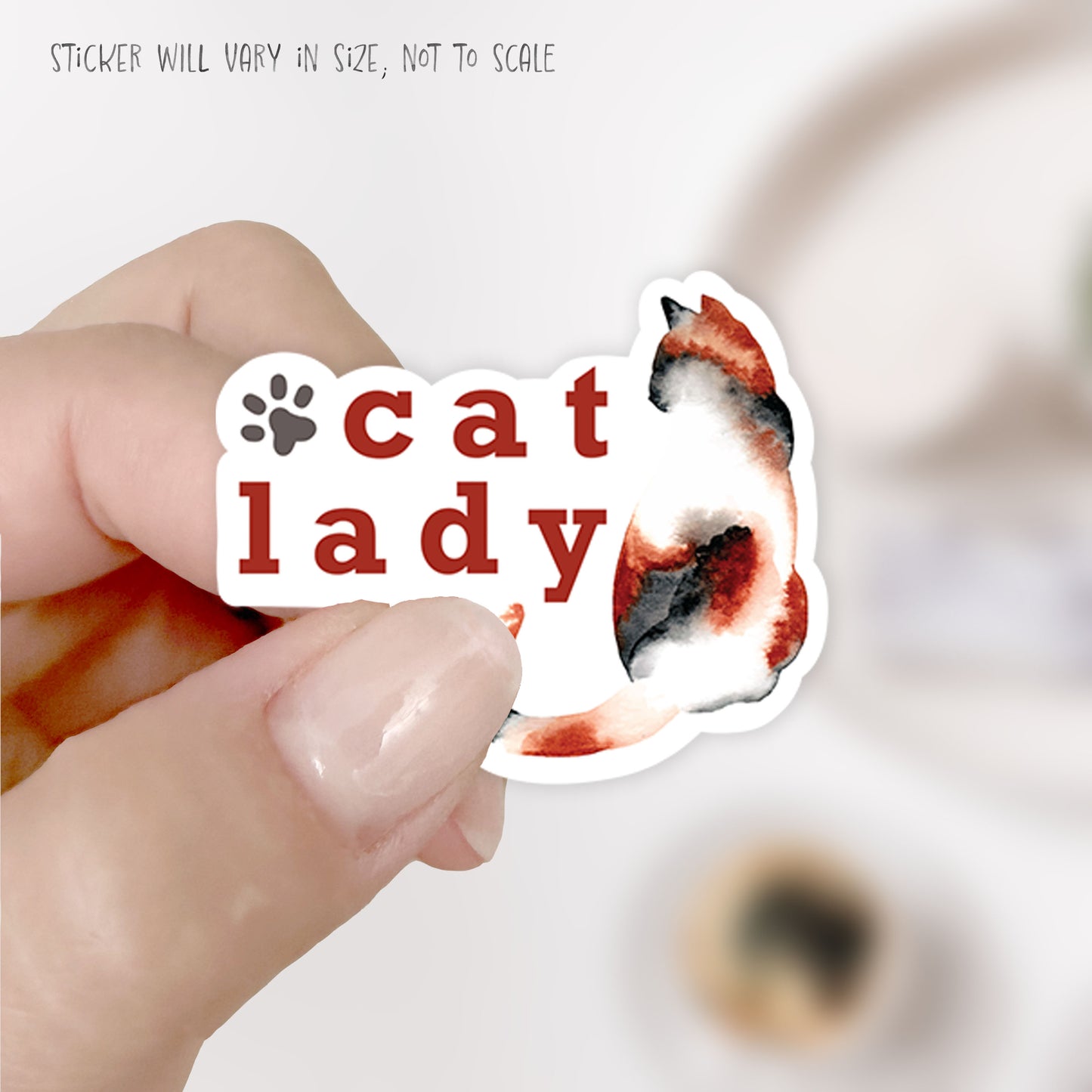 cat lady stickers