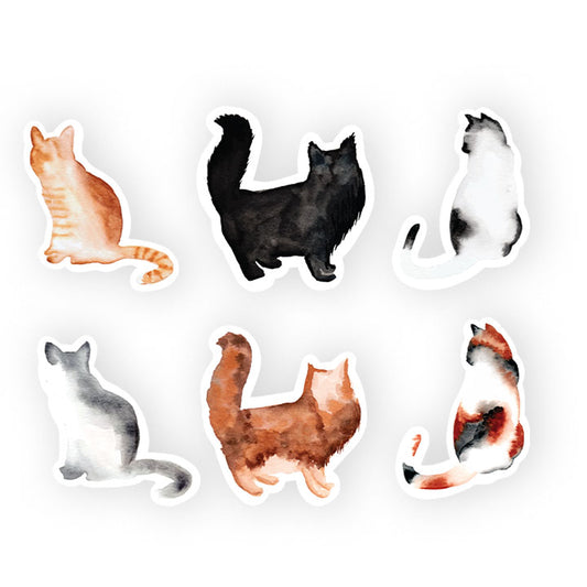 cats various stickers
