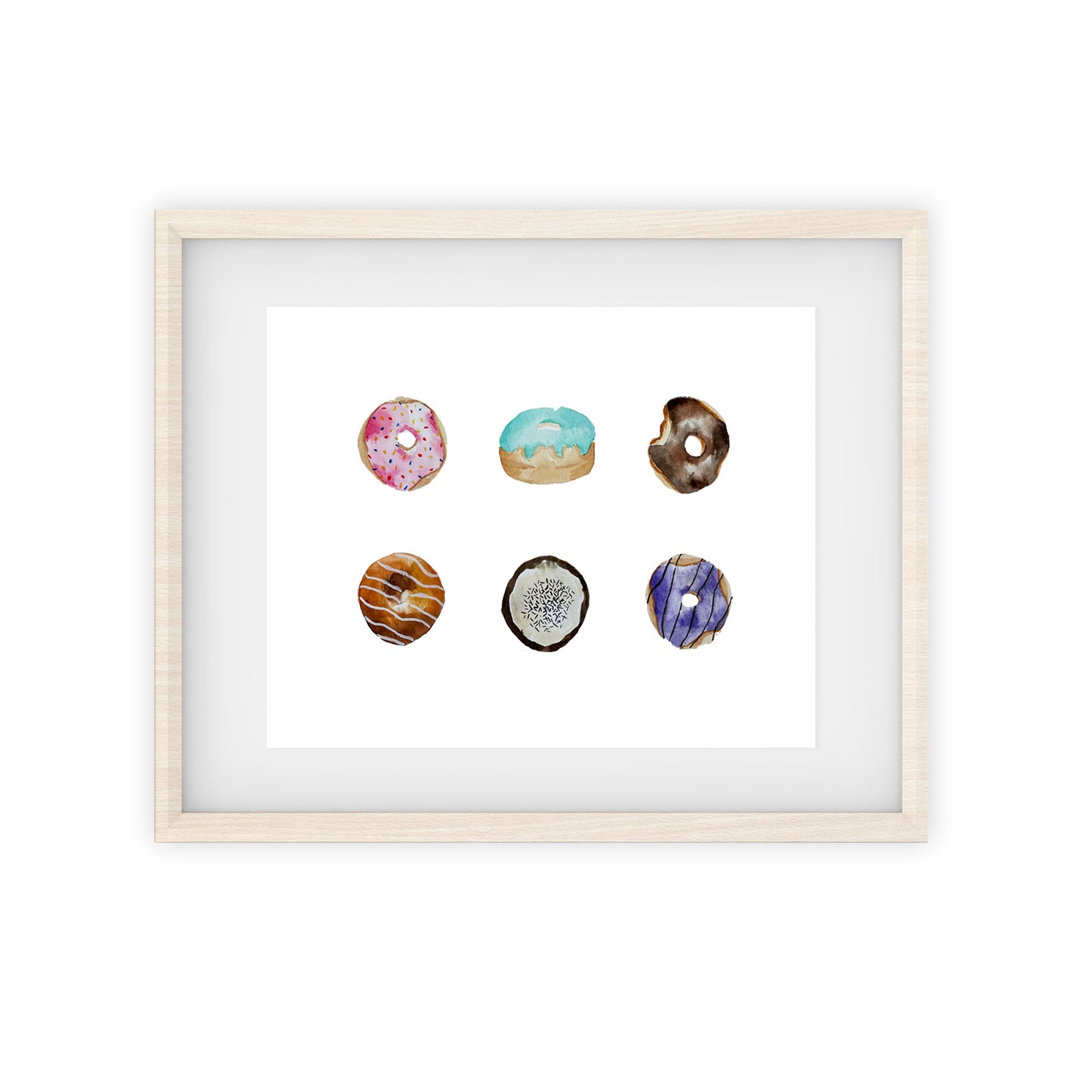 donuts art print