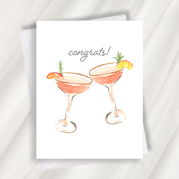congrats! greeting card