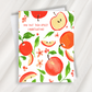 how 'bout them apples apple pattern greeting card