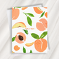 you're a peach greeting card
