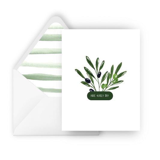 have olively day greeting card