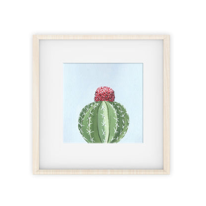 melon cactus art print