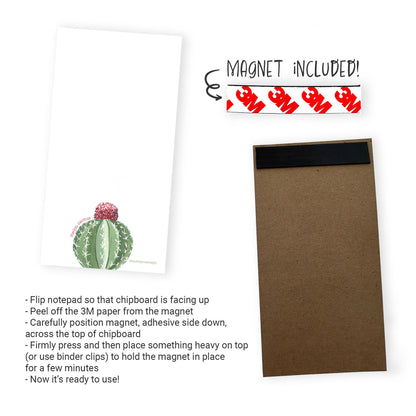 melon cactus notepad