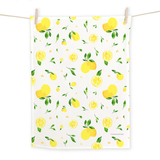 PRE-ORDER ONLY: lemon fresh tea towel
