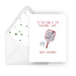 king of pickleball court birthday-greeting card