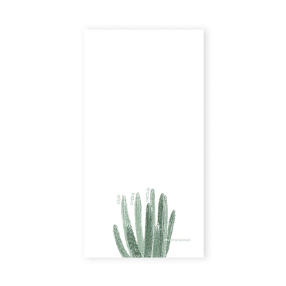 pipe organ cactus notepad