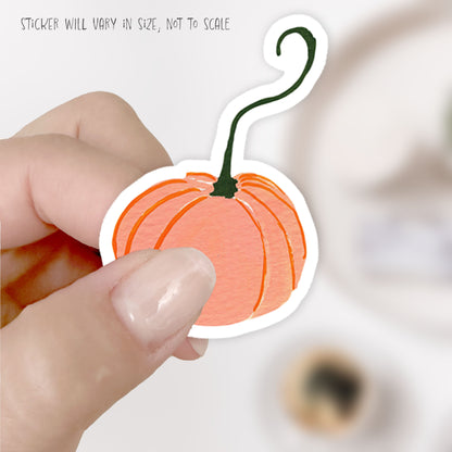 pumpkin sticker