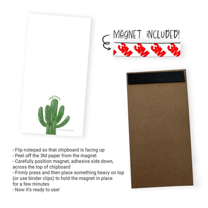 saguaro cactus notepad