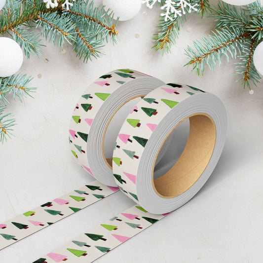 christmas trees washi tape