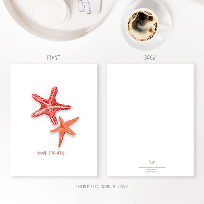 you're star-iffic! greeting card