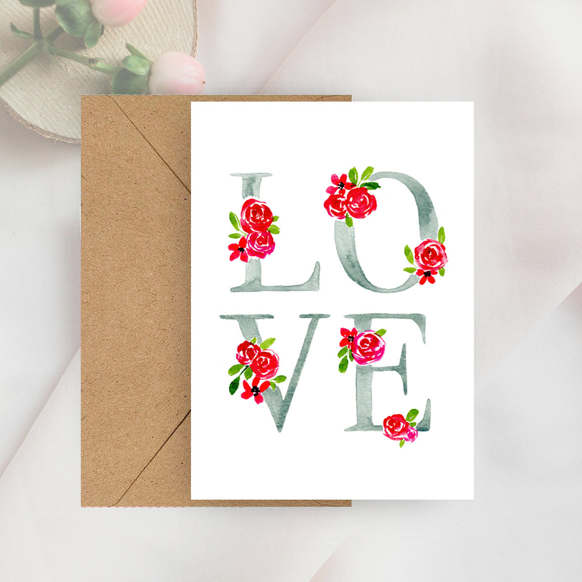 love mini notecard